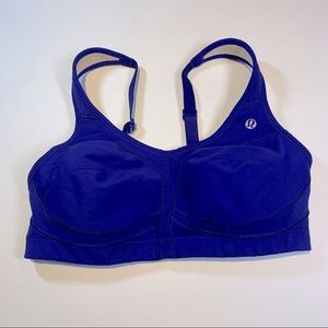 Lululemon blue sports bra
